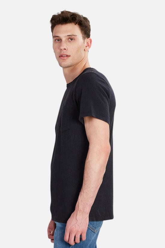  영메이븐 반팔 티셔츠 Jungmaven Baja Pocket Tee 블랙 - JUNGMAVEN