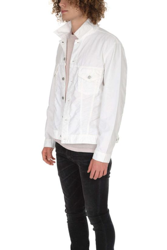  ONES STROKE 자켓 원스트로크 옥스 샴브레이 G 잭 트러커 화이트 - OTHER BRANDS