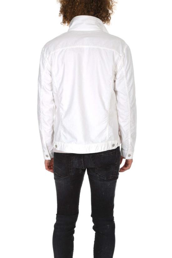  ONES STROKE 자켓 원스트로크 옥스 샴브레이 G 잭 트러커 화이트 - OTHER BRANDS