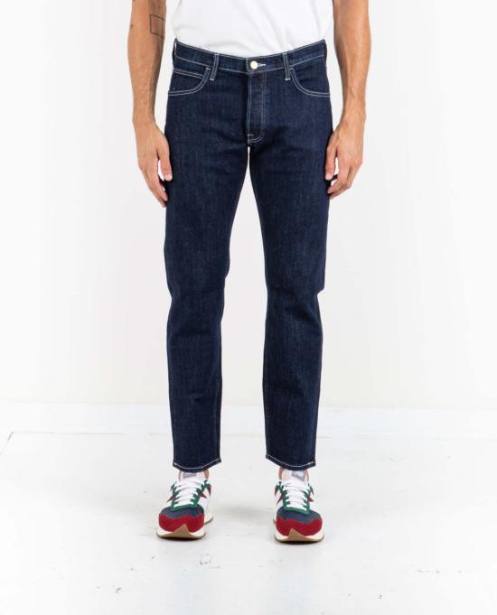  리 데님 팬츠 대런 레귤러 스트레이트 진 다크 린스 워시