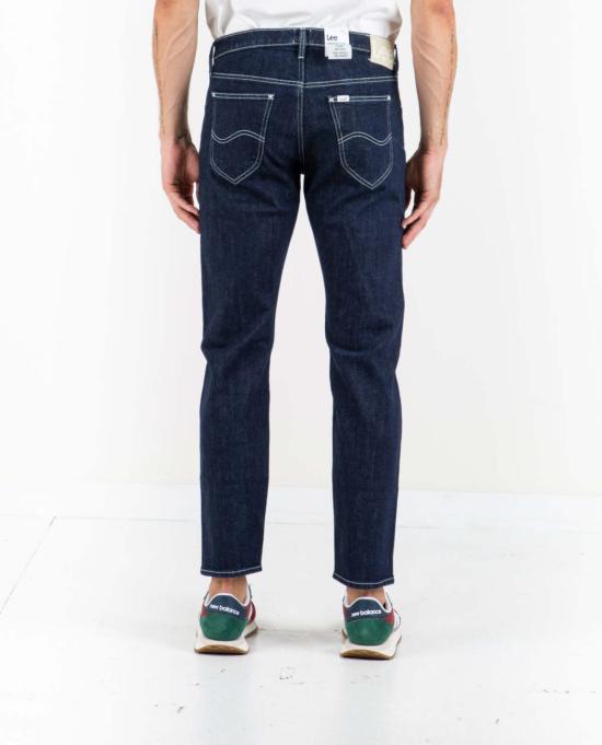  리 데님 팬츠 대런 레귤러 스트레이트 진 다크 린스 워시 - LEE