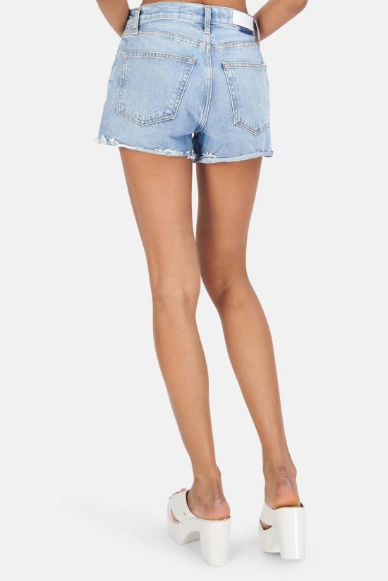  리던 데님 숏팬츠 Re/Done 70년대 하이라이즈 숏 60년대 페이드 - RE/DONE