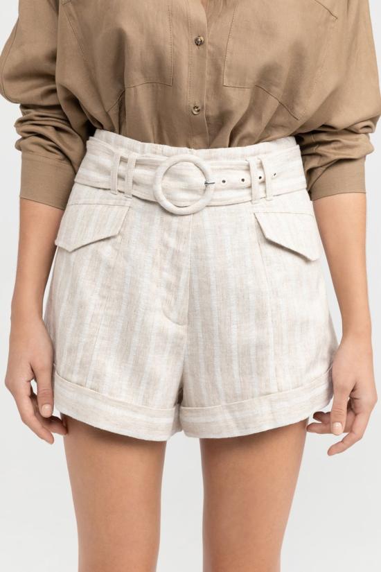  시그니피컨트 아더 숏팬츠 Significant Other Zola 숏 내추럴 스트라이프 - SIGNIFICANT OTHER