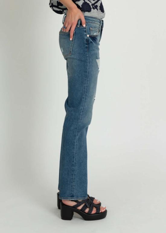  노엔드 데님 데님 팬츠 노엔드 엘라 로우 라이즈 진 데님 - NOEND DENIM