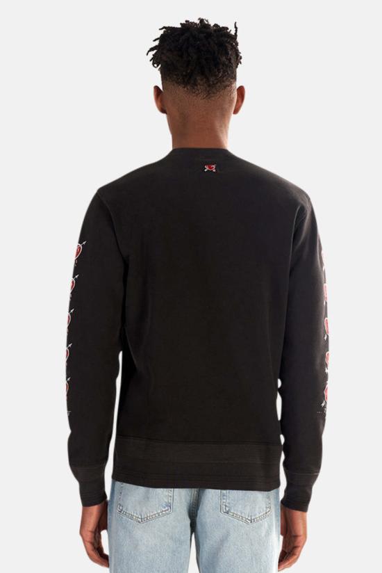  Shuttle Notes 긴팔 티셔츠 셔틀노트 더 니드 스웨트셔츠 블랙 - OTHER BRANDS