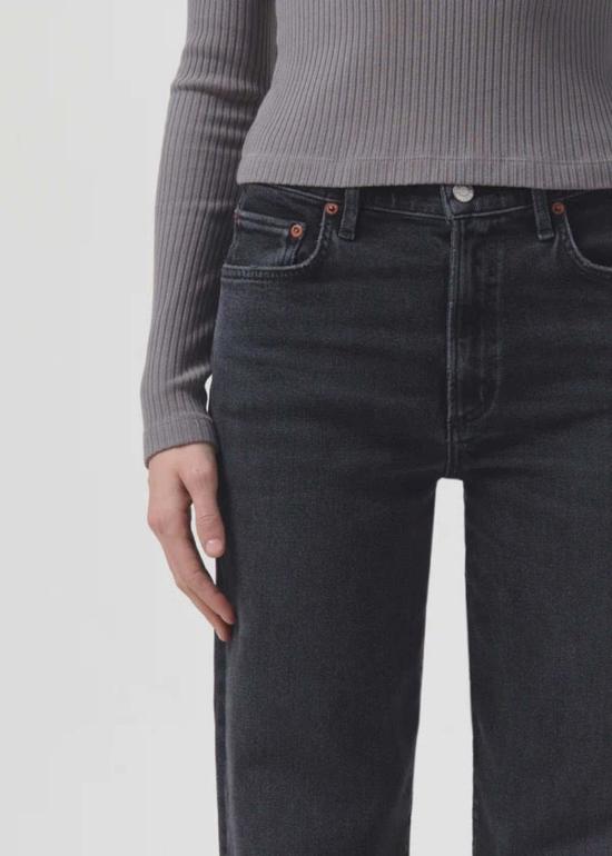  에이골디 데님 팬츠 아골드 하퍼 진스 허쉬 - AGOLDE