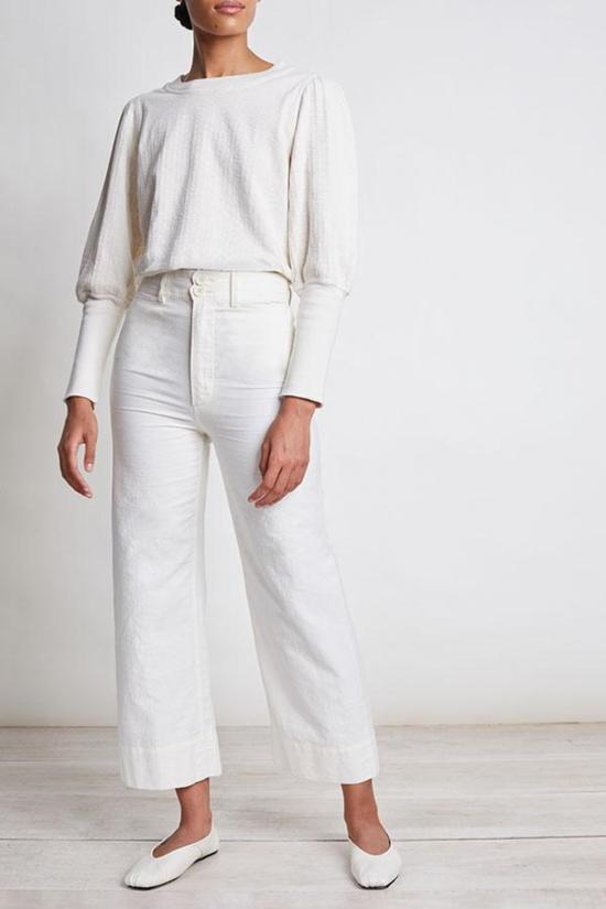  어피스 어파트 스트레이트 팬츠 Apiece Apart Merida Pant Cream