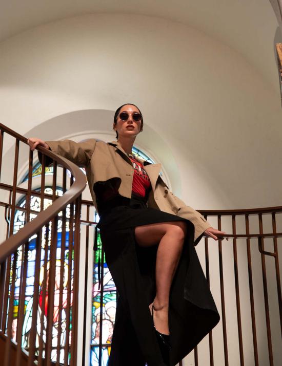  MM6 메종마르지엘라 스트레이트 팬츠 Mm6 메종 마르지엘라 코튼 팬츠 블랙 - MM6 MAISON MARGIELA