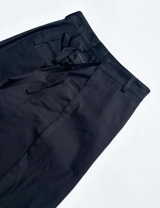  MM6 메종마르지엘라 스트레이트 팬츠 Mm6 메종 마르지엘라 코튼 팬츠 블랙 - MM6 MAISON MARGIELA