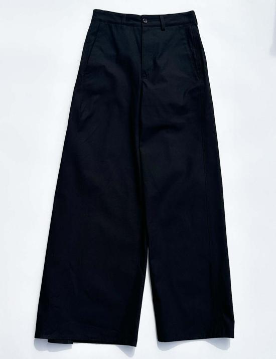  MM6 메종마르지엘라 스트레이트 팬츠 Mm6 메종 마르지엘라 코튼 팬츠 블랙 - MM6 MAISON MARGIELA