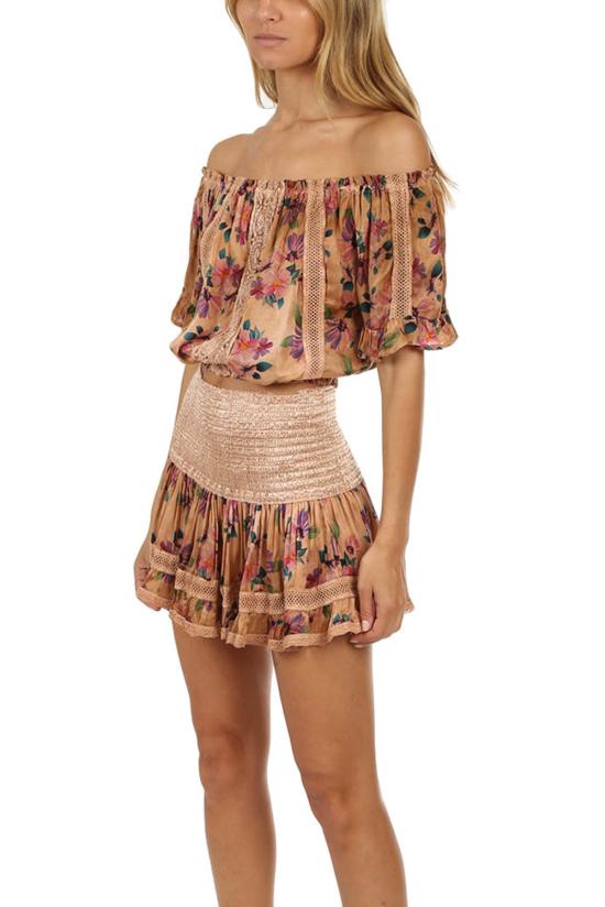  선데이 세인트 트로페즈 블라우스 생트로페 루루 프린트 탑 마카롱 선데이 - SUNDAY SAINT-TROPEZ