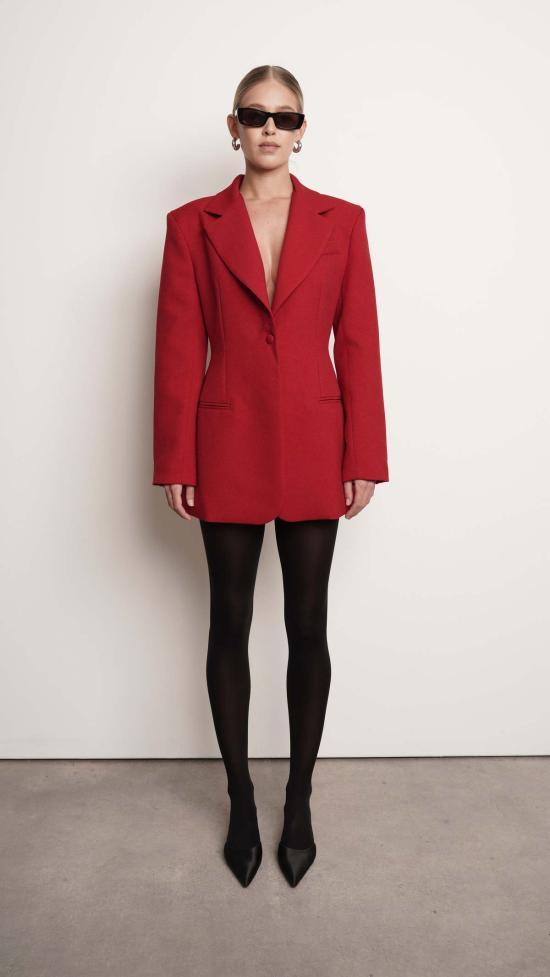  파렌테지 수트 자켓 블레이저 드레스 - PARENTEZI