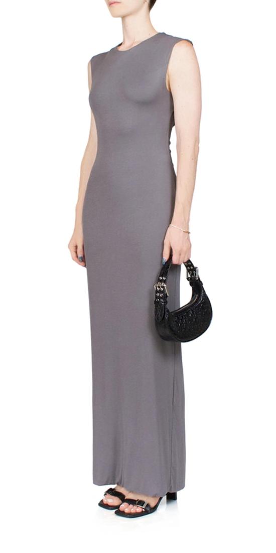  패리스 조지아 롱 원피스 파리 조지아 유한 드레스 석탄 - PARIS GEORGIA