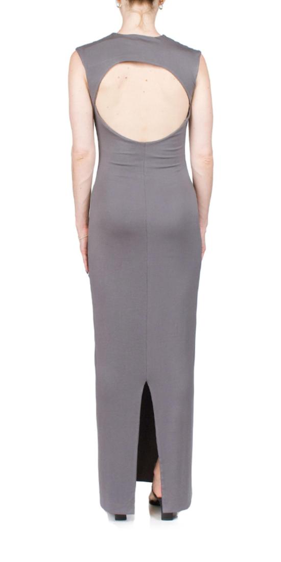  패리스 조지아 롱 원피스 파리 조지아 유한 드레스 석탄 - PARIS GEORGIA