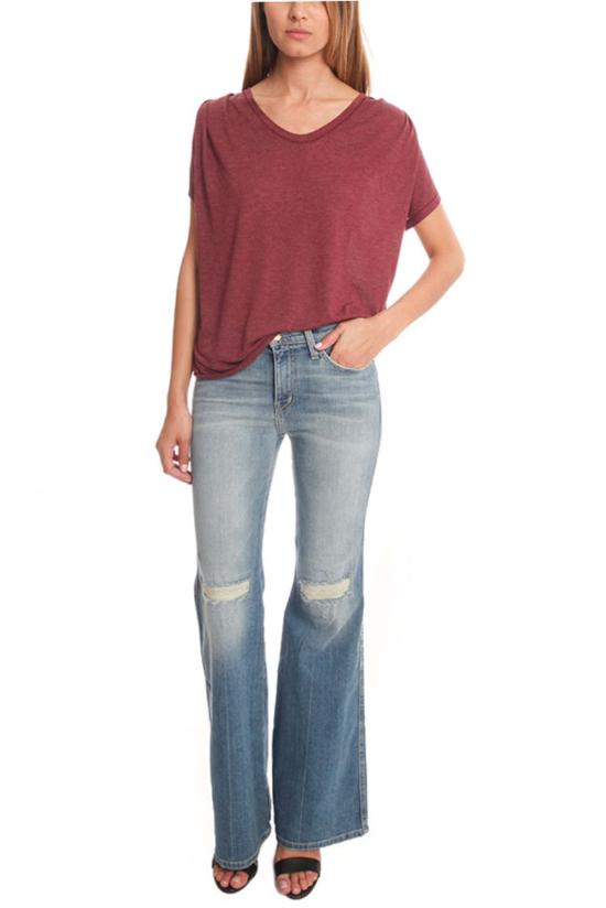  커런트엘리엇 데님 팬츠 현재/엘리엇 더 걸 크러쉬 진 에일룸 리페어 - CURRENT ELLIOT