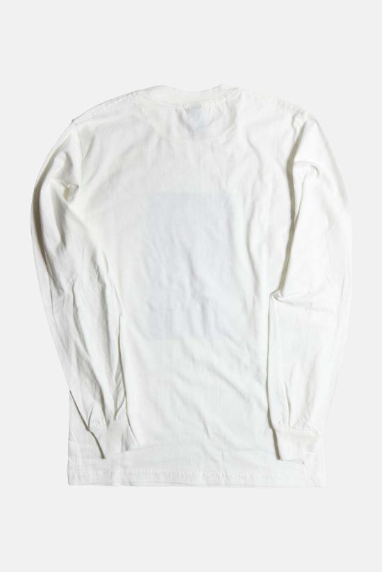  블루&크림 긴팔 티셔츠 옵세스드 롱슬리브 티셔츠 화이트 - BLUE&CREAM
