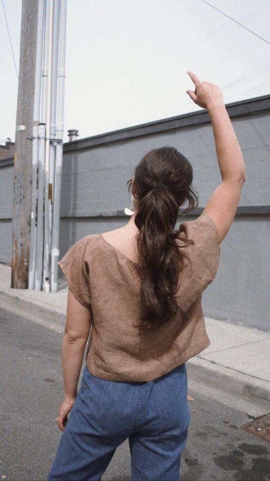  Cocobolo 블라우스 코코볼로  탑 토바코 - COCOBOLO