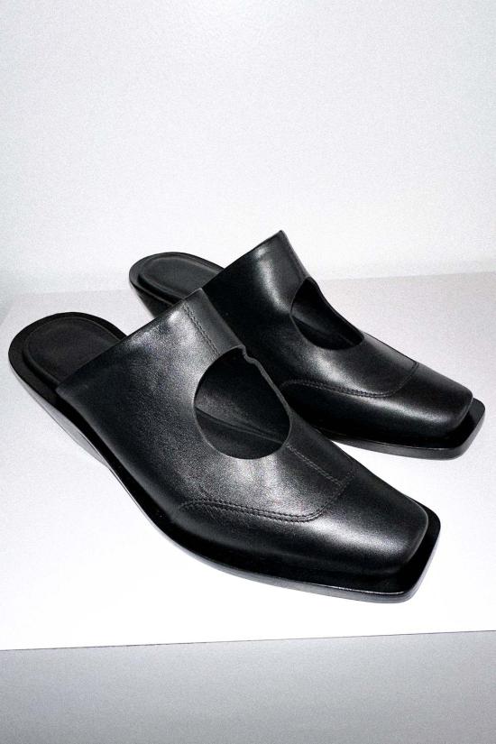  케이코 뮬/슬리퍼 Kk Co 서클 뮬 블랙 - KKCO