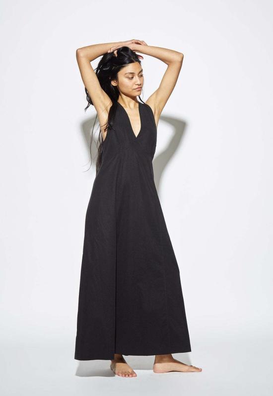  blacktogrey 롱 원피스 블랙투그레이 카미드레스 블랙 - OTHER BRANDS