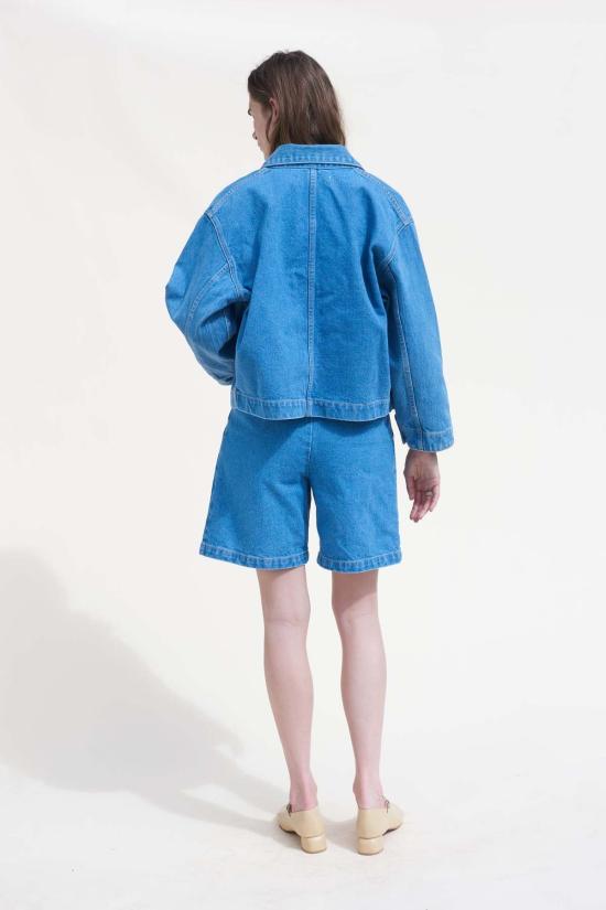  Emma Rothkopf 데님 자켓 에마 로스코프 파인 재킷 새들 워시 - OTHER BRANDS