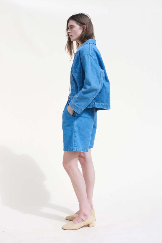  Emma Rothkopf 데님 자켓 에마 로스코프 파인 재킷 새들 워시 - OTHER BRANDS