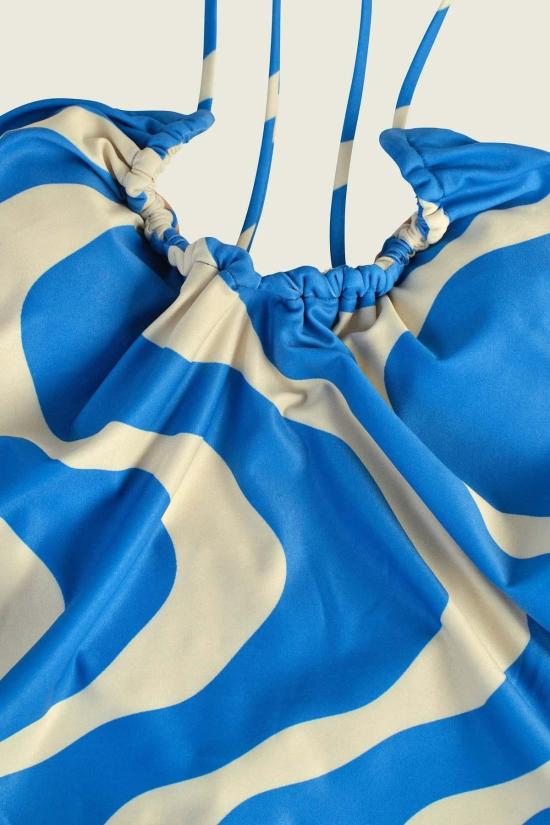  OAS 원피스 수영복 Oas Blue Rippling Iodio 수영복 블루 - OTHER BRANDS