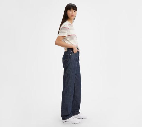  리바이스 데님 팬츠 Levi's 빈티지 1950's 701 셀비지 데님 다크 인디고 - LEVI'S