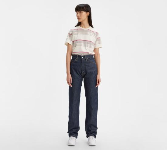  리바이스 데님 팬츠 Levi's 빈티지 1950's 701 셀비지 데님 다크 인디고