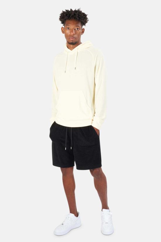  Blue&Cream 후드 티셔츠 블루&크림 풀사이드 테리 풀오버 후드티 비치 옐로우 - BLUE&CREAM