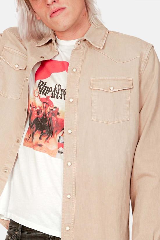  텔레리아 제드 긴팔 셔츠 로퍼 웨스턴  사막 - TELERIA ZED