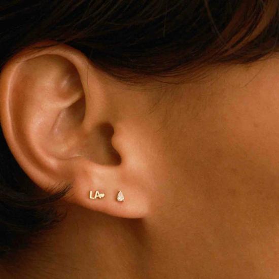  제니 권 디자인스 이어링 제니 권 디자인 골드 쁘띠 스터드 14K 옐로우/14K 로즈/14K 화이트