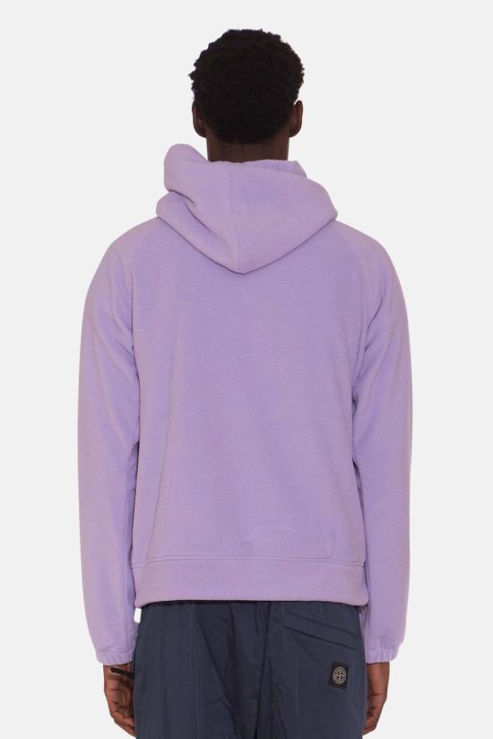  Blue&Cream 후드 티셔츠 블루&크림 폴라 플리스 후드 티셔츠 라벤더 - BLUE&CREAM