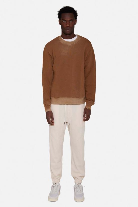  블루&크림 트레이닝/조거 팬츠 블루앤크림 와플 조거크림