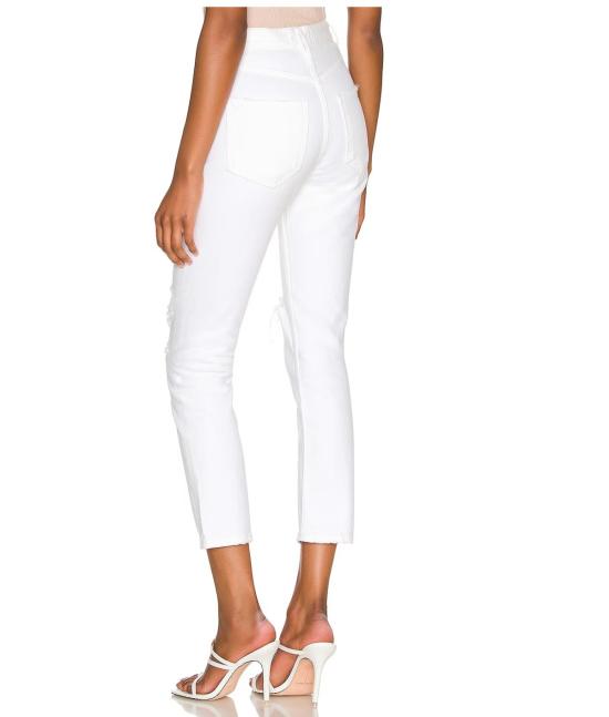  에이골디 데님 팬츠 아골드 라일리 크롭 데님 슬랜트 - AGOLDE