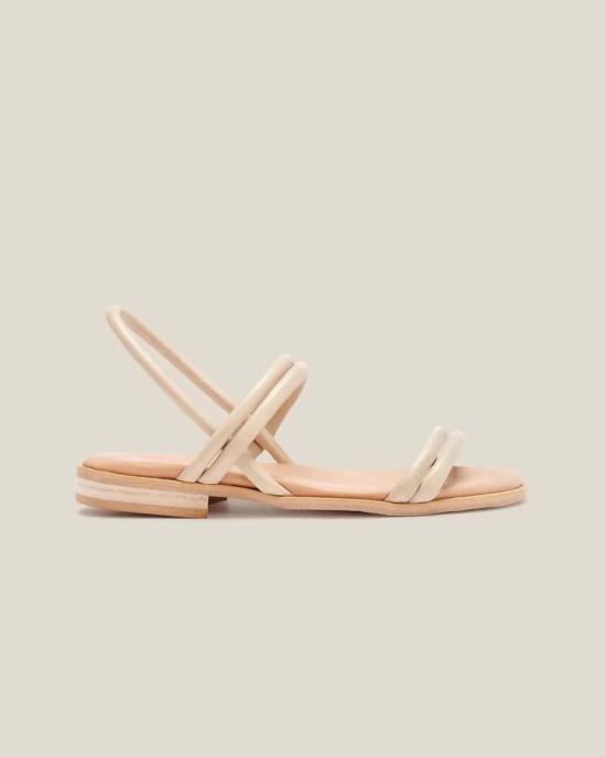  Naguisa 샌들 나귀사 일세 샌들 베이지 - NAGUISA