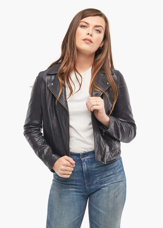  ABLE 가죽 자켓 에이블 마하 모토 재킷 블랙 - OTHER BRANDS