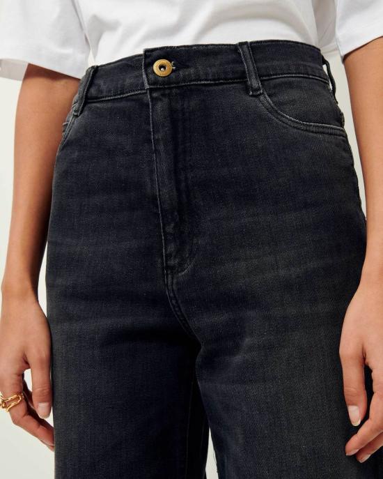  세순 데님 팬츠 Sessun Bay Cruise 데님 진 브로켄 블랙 - SESSUN