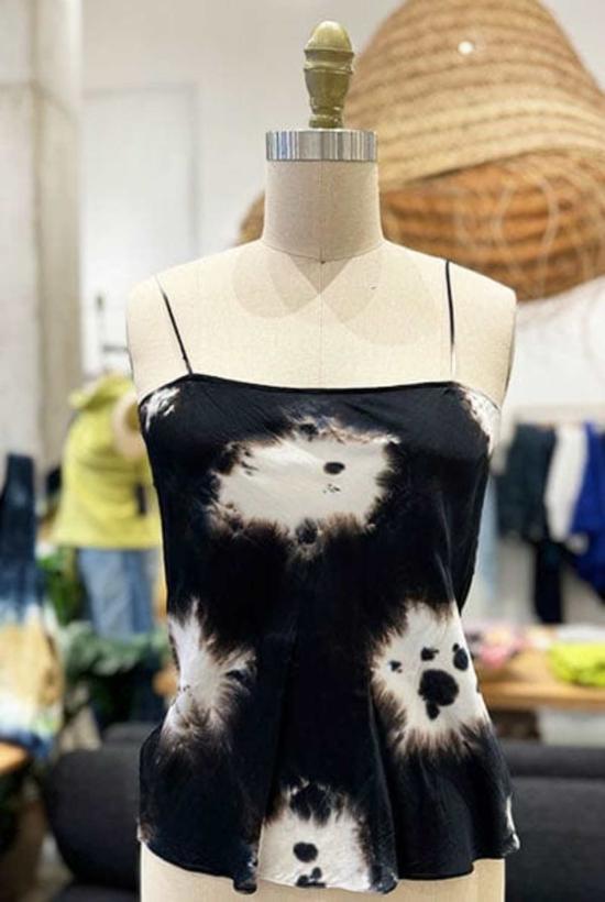  질다 미다니 민소매 티셔츠 길다 미다니 프레쉬 탑 화이트 스톤 - GILDA MIDANI