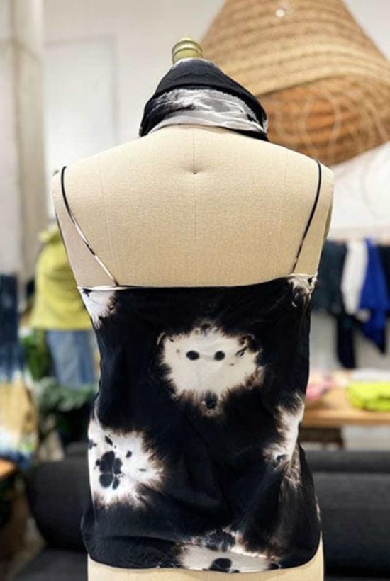  질다 미다니 민소매 티셔츠 길다 미다니 프레쉬 탑 화이트 스톤 - GILDA MIDANI