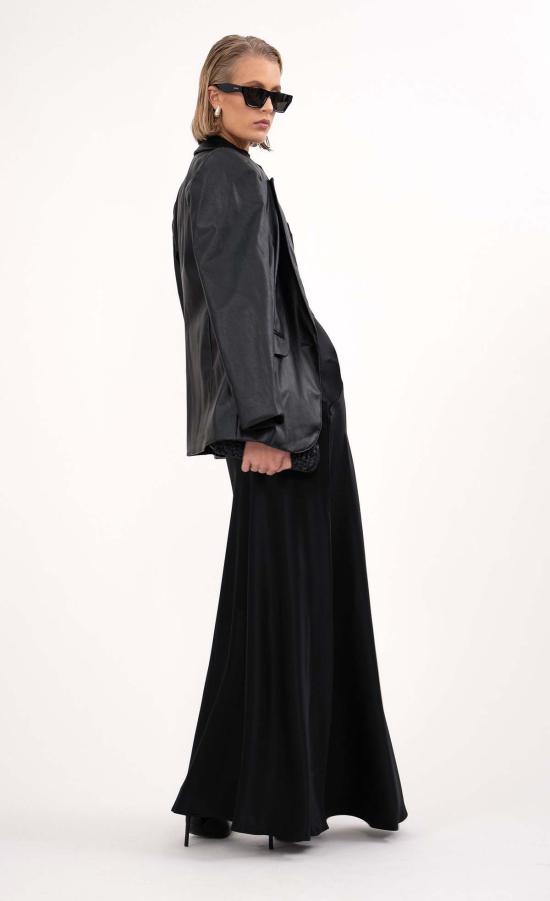  논살란트 레이블 롱 스커트 논샬런트 라벨 라라 맥시 스커트 블랙 - NONCHALANT LABEL