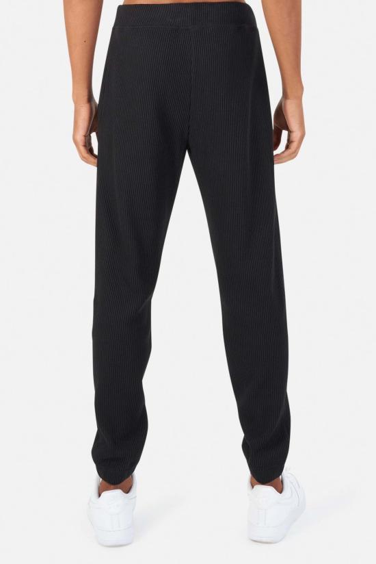  블루&크림 트레이닝/조거 팬츠 와플 조거 블랙 - BLUE&CREAM