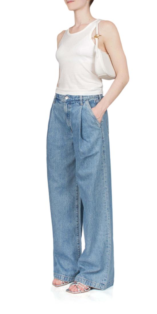  에이골디 스트레이트 팬츠 아골데 엘리스 팬츠 배플