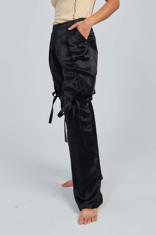  노미아 스트레이트 팬츠 낙하산 팬츠 - NOMIA