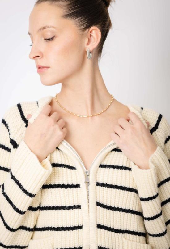  더 엔케이씨 스토어 목걸이/팬던트 Nkc Store 볼 앤 바 14K 골드 필드 목걸이 14K 골드 필드