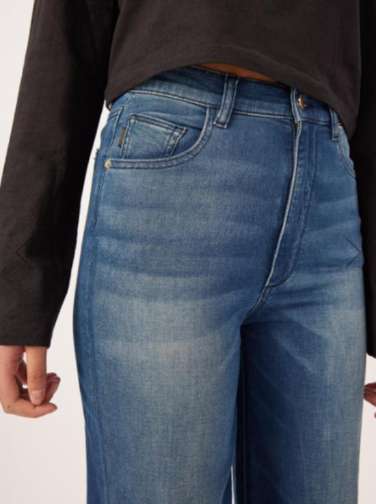  DL 1961 데님 팬츠 Dl 1961 Hepburn 와이드 레그 진 빈티지 Orlena - DL 1961