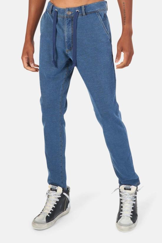  Blue&Cream 데님 팬츠 블루&크림 트래블 팬츠 데님 블루 - BLUE&CREAM