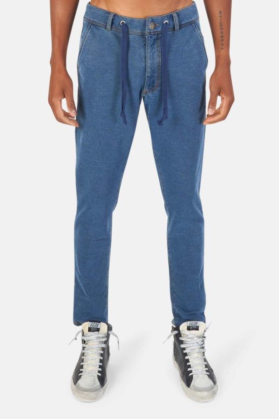  Blue&Cream 데님 팬츠 블루&크림 트래블 팬츠 데님 블루