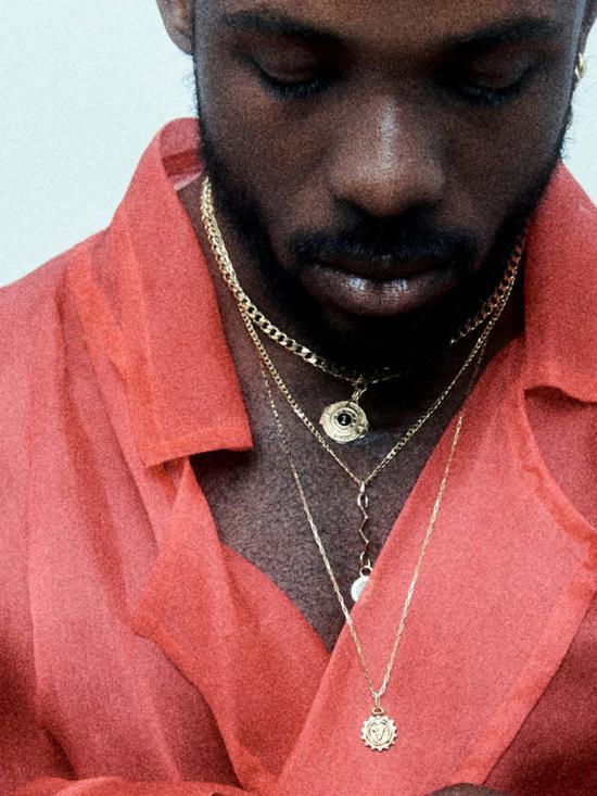  마리아 블랙 네크리스 크리스틴 로켓 925 스털링 실버/22K 골드 플레이팅 - MARIA BLACK