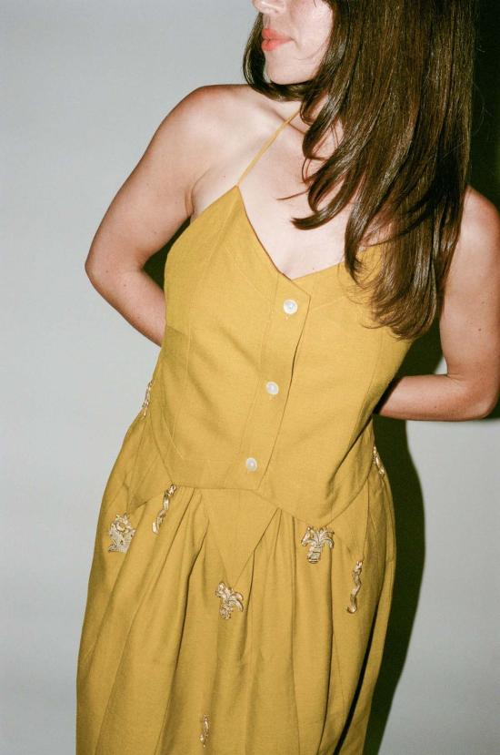  100% Silk 베스트 100% 실크 노비  풀스 골드