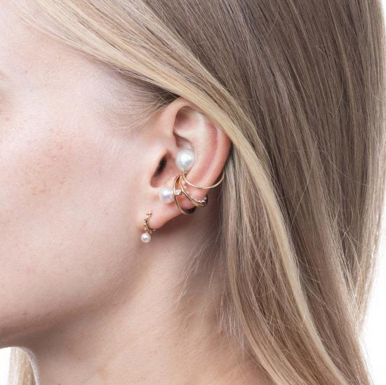  Hirotaka 반지 히로타카 범블비 펄 다이아몬드 이어커프 골드 - OTHER BRANDS